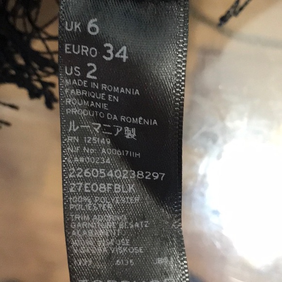 Topshop fringe wrap skirt nwot - Picture 6 of 6